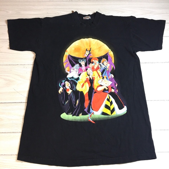 Disney | Tops | Rare Vintage 9s Disney Tshirt Bad Girls Nightmare